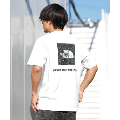 半袖 Tシャツ メンズ ショートスリーブバックスクエアートラバースロゴティー NT32543 （Z）｜詳細画像