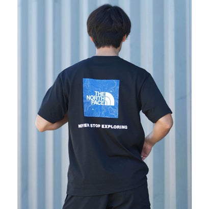 半袖 Tシャツ メンズ ショートスリーブバックスクエアートラバースロゴティー NT32543 （Z）｜詳細画像