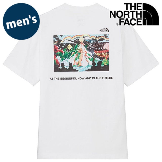S/S 60th Graphic Logo Tee ホワイト [NT82646-W] （ホワイト）