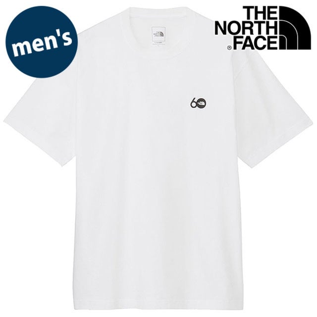 S/S 60th Simple Logo Tee ホワイト [NT82641-W] （ホワイト）