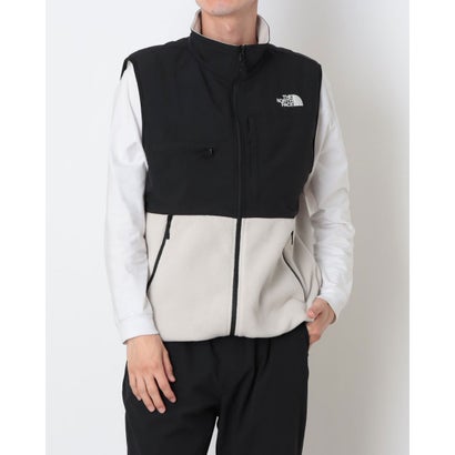 メンズ アウトドアカジュアル ジャケット SPORTSWEAR Denali Vest_デナリベスト(メンズ) NA62652 （フォッシルアイボリー×ブラック）｜詳細画像