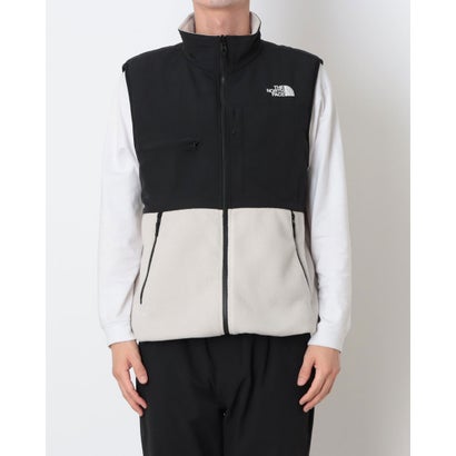 メンズ アウトドアカジュアル ジャケット SPORTSWEAR Denali Vest_デナリベスト(メンズ) NA62652 （フォッシルアイボリー×ブラック）｜詳細画像