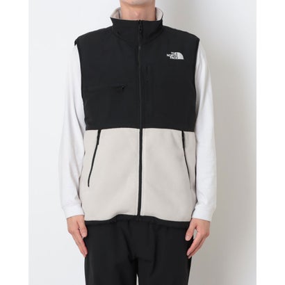 メンズ アウトドアカジュアル ジャケット SPORTSWEAR Denali Vest_デナリベスト(メンズ) NA62652 （フォッシルアイボリー×ブラック）｜詳細画像