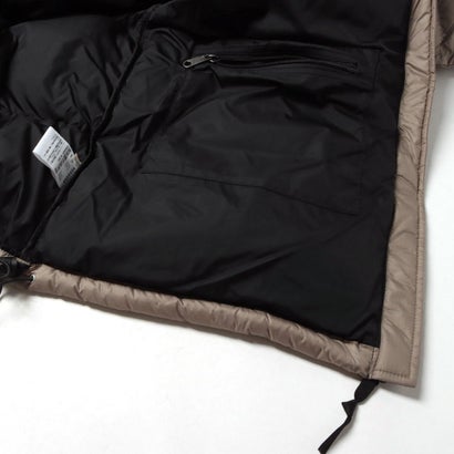 メンズ アウトドアカジュアル ダウンジャケット SPORTSWEAR Nuptse Hoodie ヌプシフーディー(メンズ) ND92559 （マッシュルーム×ブラック）｜詳細画像