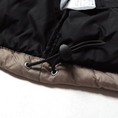 メンズ アウトドアカジュアル ダウンジャケット SPORTSWEAR Nuptse Hoodie ヌプシフーディー(メンズ) ND92559 （マッシュルーム×ブラック）｜詳細画像