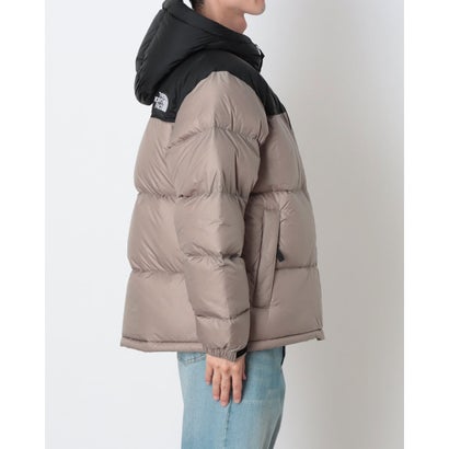 ザ・ノース・フェイス THE NORTH FACE メンズ アウトドアカジュアル ダウンジャケット SPORTSWEAR Nuptse Hoodie ヌプシフーディー(メンズ) ND92559 （マッシュルーム×ブラック）｜詳細画像