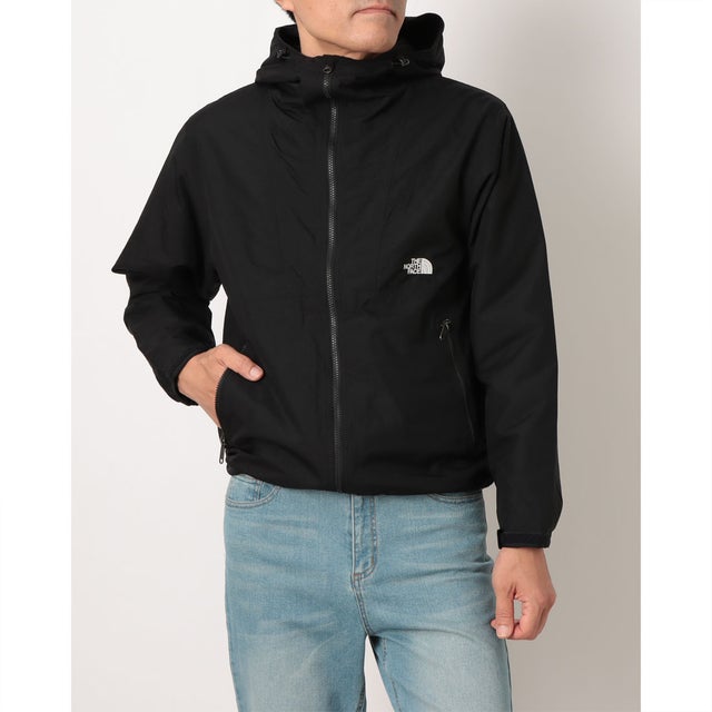 メンズ アウトドアカジュアル ジャケット MOUNTAIN CULTURE Compact Nomad Jacket コンパクトノマドジャケット(メンズ) NP72531 （ブラック）