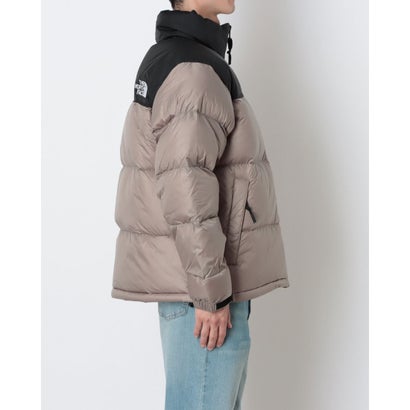 ザ・ノース・フェイス THE NORTH FACE メンズ アウトドアカジュアル ダウンジャケット SPORTSWEAR Nuptse Jacket ヌプシジャケット(メンズ) ND92555 （マッシュルーム×ブラック）｜詳細画像