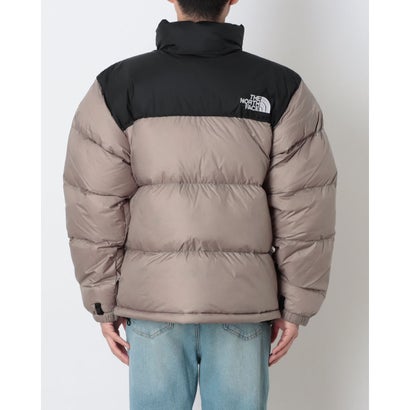 ザ・ノース・フェイス THE NORTH FACE メンズ アウトドアカジュアル ダウンジャケット SPORTSWEAR Nuptse Jacket ヌプシジャケット(メンズ) ND92555 （マッシュルーム×ブラック）｜詳細画像