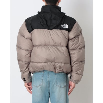 ザ・ノース・フェイス THE NORTH FACE メンズ アウトドアカジュアル ダウンジャケット SPORTSWEAR Nuptse Jacket ヌプシジャケット(メンズ) ND92555 （マッシュルーム×ブラック）｜詳細画像