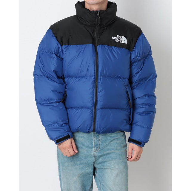 メンズ アウトドアカジュアル ダウンジャケット SPORTSWEAR Nuptse Jacket ヌプシジャケット(メンズ) ND92555 （TNFブルー×ブラック）
