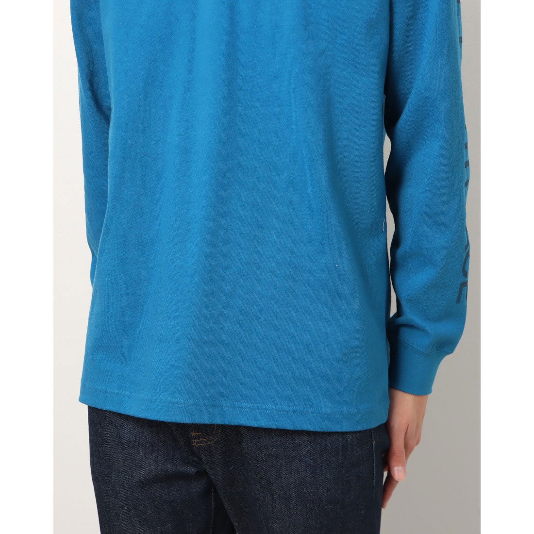 ザ ノース フェイス THE NORTH FACE メンズ アウトドア 長袖Tシャツ L S Sleeve Graphic Tee( ロングスリーブスリーブグラフィックティー) NT32231 （ブルー -ファッション通販 FASHION WALKER