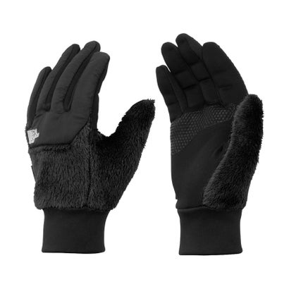 ザ・ノース・フェイス THE NORTH FACE アウトドア デナリイーチップグローブ メンズ レディース 手袋 防寒 冬 滑り止め タッチパネ （K ブラック）｜詳細画像