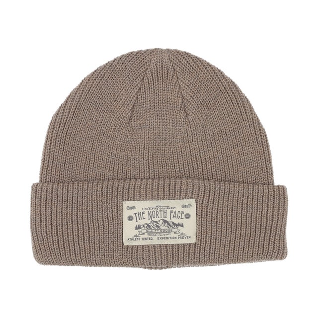 アウトドアカジュアル ニット帽 Stitchwork Beanieステッチワークビーニー NN42236 （マッシュルーム）