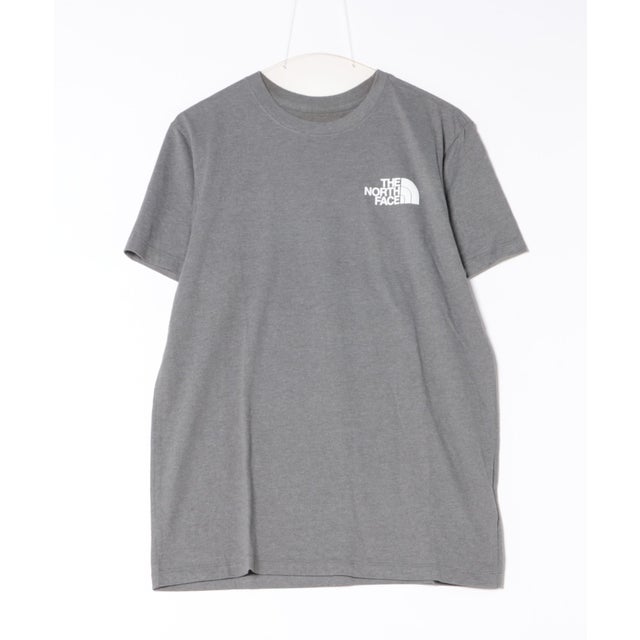 【THE NORTH FACE】バックプリントTシャツ COTTON NSE BOX LOGO S/S R/TEE （グレー系その他3）