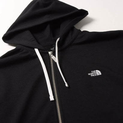 アウトドアカジュアル スウェットパーカー LOGOWEAR スモールロゴヘザースウェットフルジップフーディ() NT62639 （ブラック）｜詳細画像