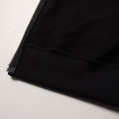 アウトドアカジュアル スウェットパーカー LOGOWEAR スモールロゴヘザースウェットフルジップフーディ() NT62639 （ブラック）｜詳細画像