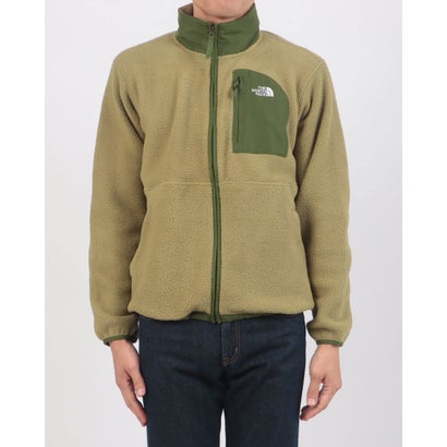 Yumiori Off Peak Full Zip Jacket ユミオリ オフピーク フルジップ ジャケット フリース ジャケット （カーキ）｜詳細画像