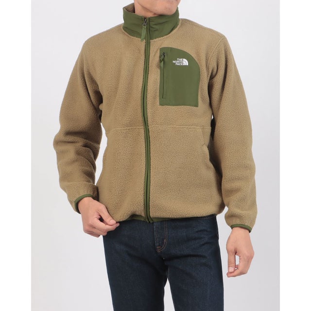 Yumiori Off Peak Full Zip Jacket ユミオリ オフピーク フルジップ ジャケット フリース ジャケット （カーキ）