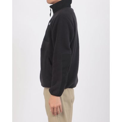 Yumiori Off Peak Full Zip Jacket ユミオリ オフピーク フルジップ ジャケット フリース ジャケット （ブラック）｜詳細画像