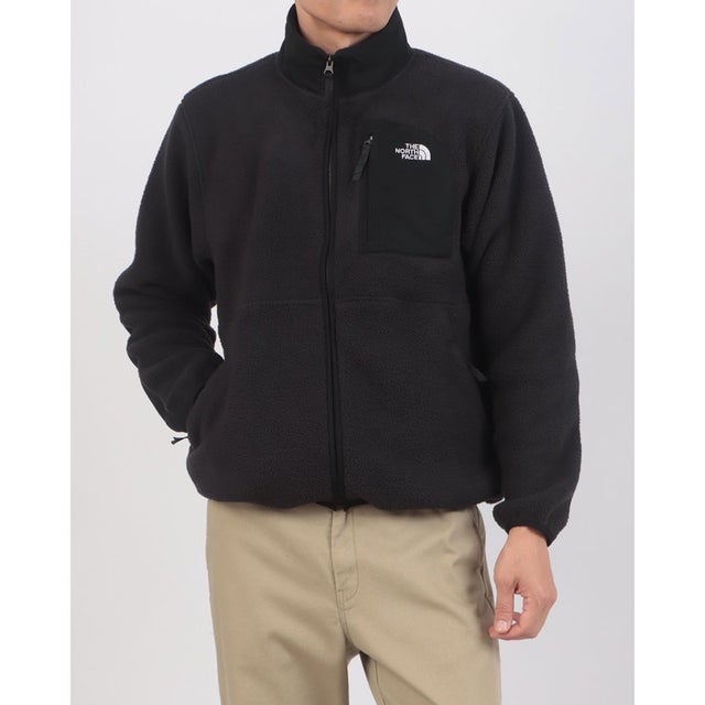 Yumiori Off Peak Full Zip Jacket ユミオリ オフピーク フルジップ ジャケット フリース ジャケット （ブラック）