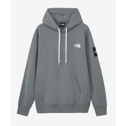 ザ・ノース・フェイス THE NORTH FACE SQUARE LOGO HOODIE （グレー）｜詳細画像