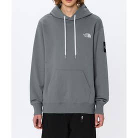 SQUARE LOGO HOODIE （グレー）