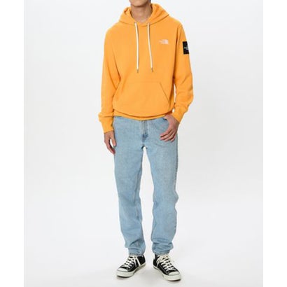 ザ・ノース・フェイス THE NORTH FACE SQUARE LOGO HOODIE （イエロー）｜詳細画像