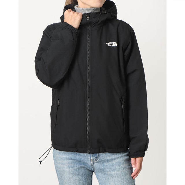 レディース アウトドアカジュアル ジャケット Compact Nomad Jacketコンパクトノマドジャケット NPW72531 （ブラック）