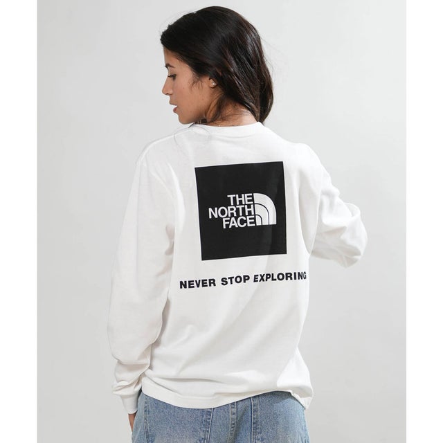 長袖 Tシャツ ロンT レディース バックプリント ロゴ （WK）