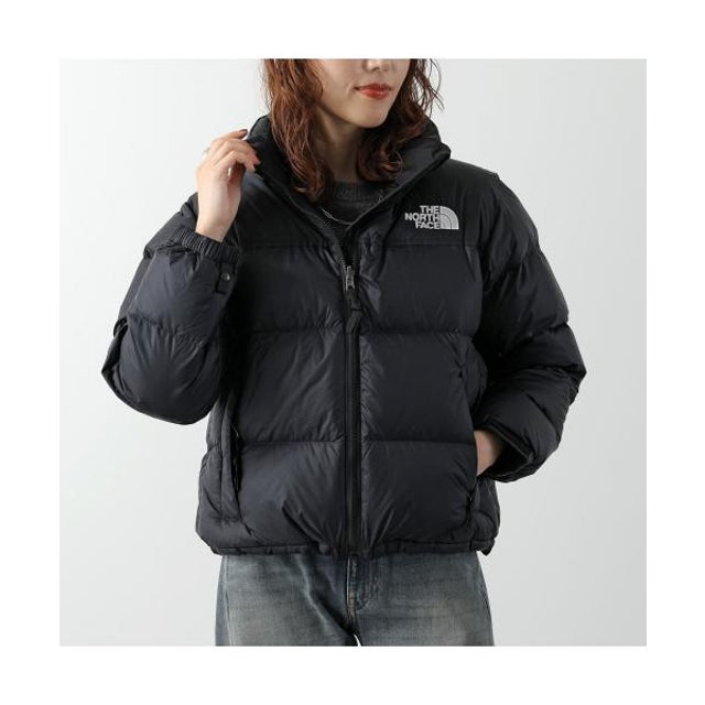 ダウンジャケット Short Nuptse Jacket NDW92555 （K/ブラック）