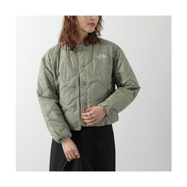 中綿ジャケット FLOW HEAT JACKET NJ3NR81 （L/GRE/GREEN-カーキ）