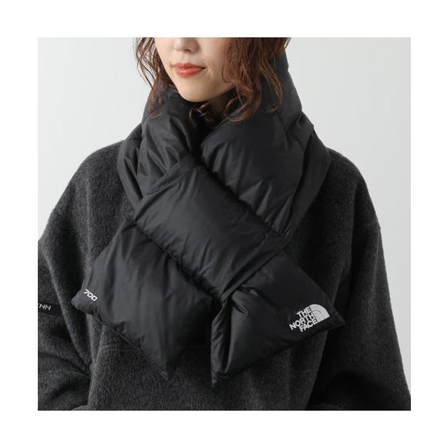 マフラー NUPTSE SCARF ヌプシ NF0A8A39 （KX7/TNF-BLK/ブラック）