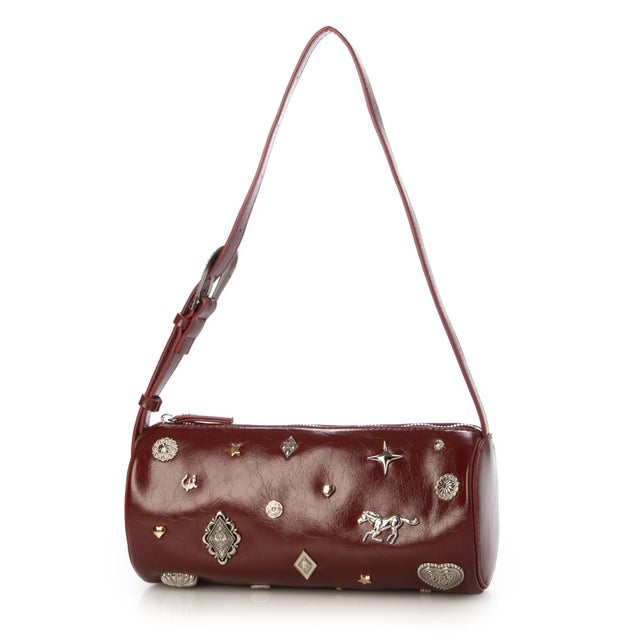 コンチョドラムボストンBAG （レッド）