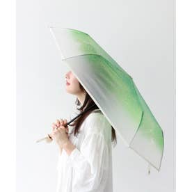 【旅する喫茶×Wpc.】CREAM SODA折りたたみビニール傘 （グリーン）