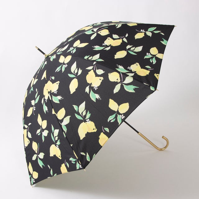
                    【晴雨兼用】レモン長傘 （ブラック）