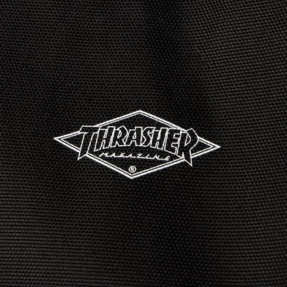 スラッシャー THRASHER THRASHER/スラッシャー ダッフルバッグ 2way （ブラック×ホワイト）｜詳細画像