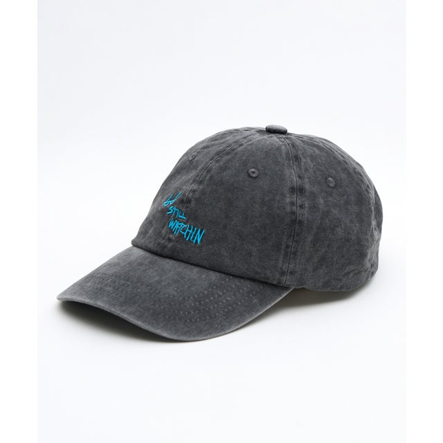 メガネロゴ刺繍CAP （サックスブルー）