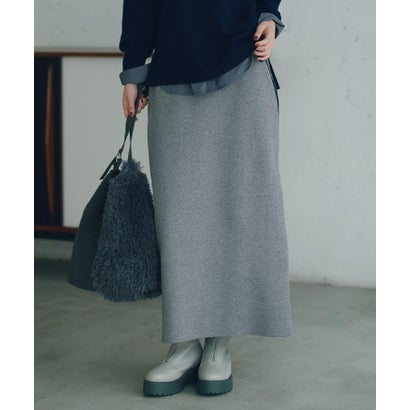ザ ショップ ティーケー  (ウィメン) THE SHOP TK(Women) KINOCO ニットスカート （ブラック(019)）｜詳細画像