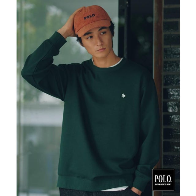 POLO BCS ／ 別注ダンボールスウェット （グリーン(024)）