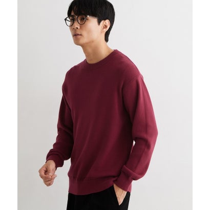 ザ ショップ ティーケー(メンズ) THE SHOP TK(Men) コットンカシミヤブレンドニット （オレンジ(069)）｜詳細画像