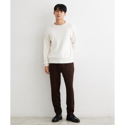 ザ ショップ ティーケー(メンズ) THE SHOP TK(Men) コットンカシミヤブレンドニット （オレンジ(069)）｜詳細画像