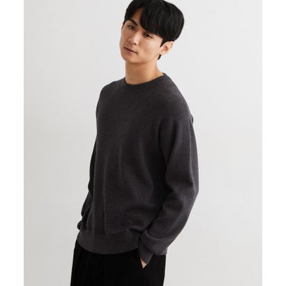 ザ ショップ ティーケー(メンズ) THE SHOP TK(Men) コットンカシミヤブレンドニット （オレンジ(069)）｜詳細画像