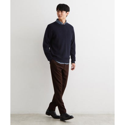 ザ ショップ ティーケー(メンズ) THE SHOP TK(Men) コットンカシミヤブレンドニット （アイボリー(204)）｜詳細画像
