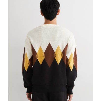 ザ ショップ ティーケー(メンズ) THE SHOP TK(Men) コットンカシミヤブレンドニット （ネイビー(294)）｜詳細画像