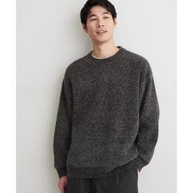 スラブ調モールニット （チャコールグレー(013)）