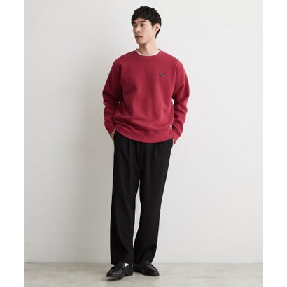 ザ ショップ ティーケー(メンズ) THE SHOP TK(Men) 【裏起毛／洗濯機OK】ワンポイントスウェット （チャコールグレー(014)）｜詳細画像