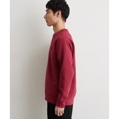 ザ ショップ ティーケー(メンズ) THE SHOP TK(Men) 【裏起毛／洗濯機OK】ワンポイントスウェット （チャコールグレー(014)）｜詳細画像