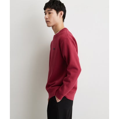 ザ ショップ ティーケー(メンズ) THE SHOP TK(Men) 【裏起毛／洗濯機OK】ワンポイントスウェット （オフホワイト(003)）｜詳細画像