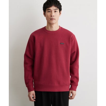 ザ ショップ ティーケー(メンズ) THE SHOP TK(Men) 【裏起毛／洗濯機OK】ワンポイントスウェット （オフホワイト(003)）｜詳細画像